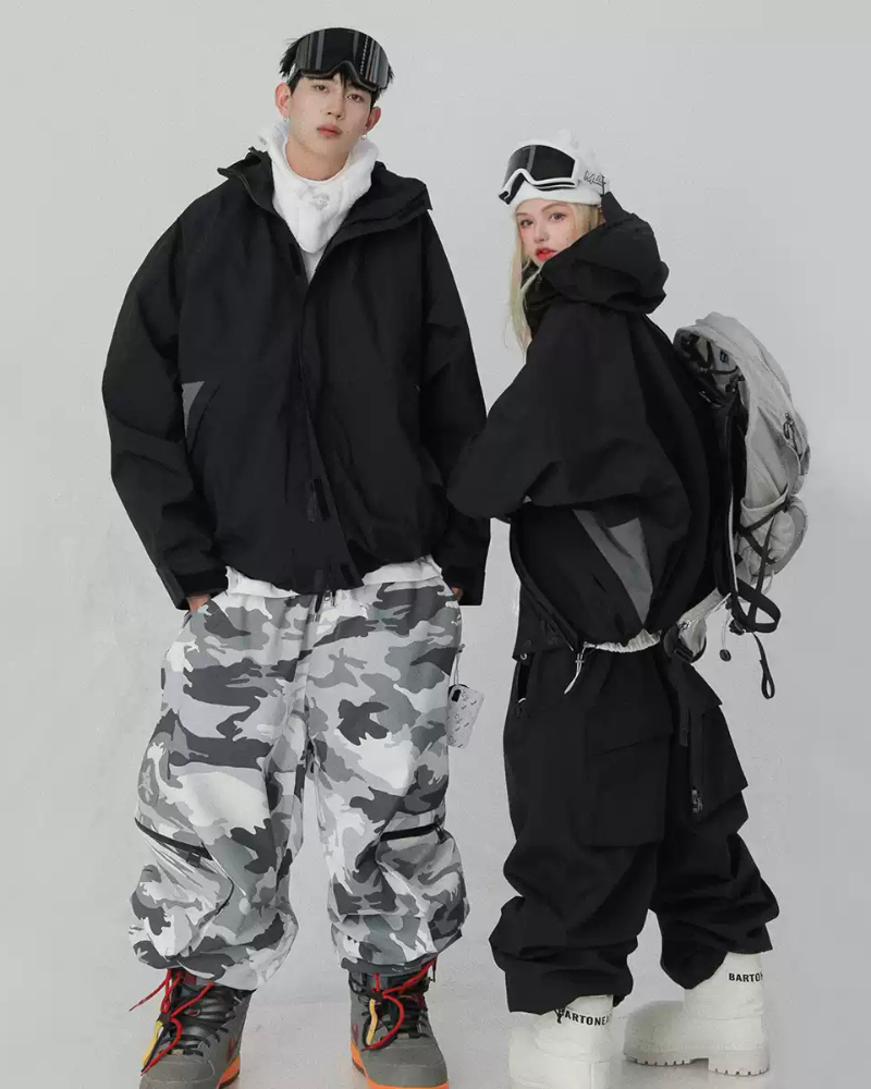 Ski Wear American Style Outdoor Snowboard Ski Suit -Unisex (Single Unit Available)