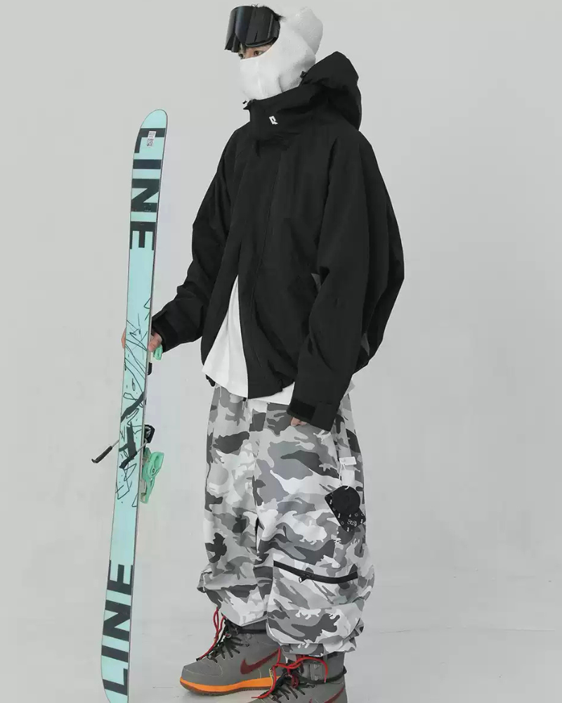 Ski Wear American Style Outdoor Snowboard Ski Suit (Single Unit Available)