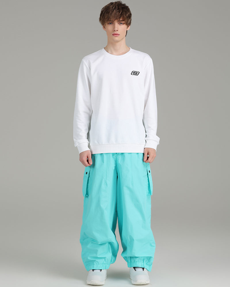 Ski Wear Snowboard Cargo Baggy Snow Pants - Unisex