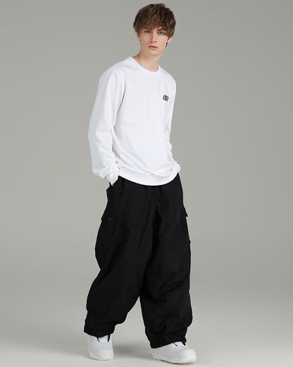 Ski Wear Snowboard Cargo Baggy Snow Pants - Unisex