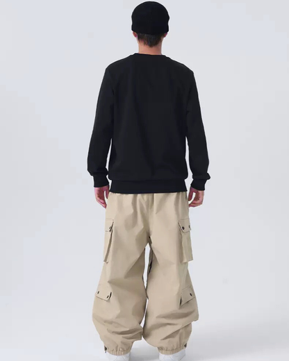 Ski Wear Baggy Snowboard Cargo Snow Pants - Unisex
