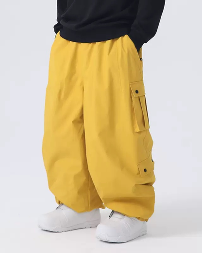 Ski Wear Baggy Snowboard Cargo Snow Pants - Unisex