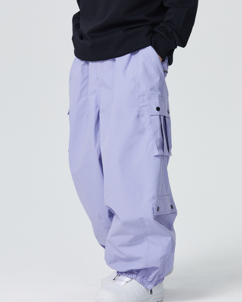 Ski Wear Baggy Snowboard Unisex Cargo Snow Pants