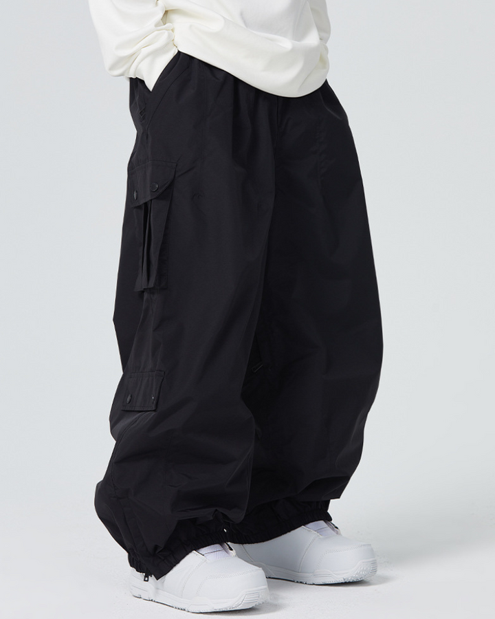 Ski Wear Baggy Snowboard Unisex Cargo Snow Pants