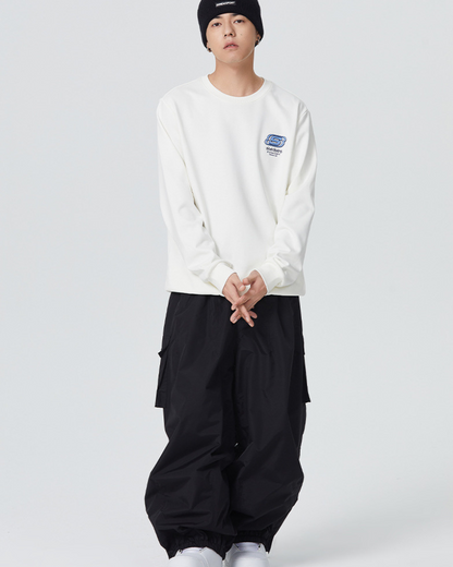 Ski Wear Baggy Snowboard Cargo Snow Pants - Unisex