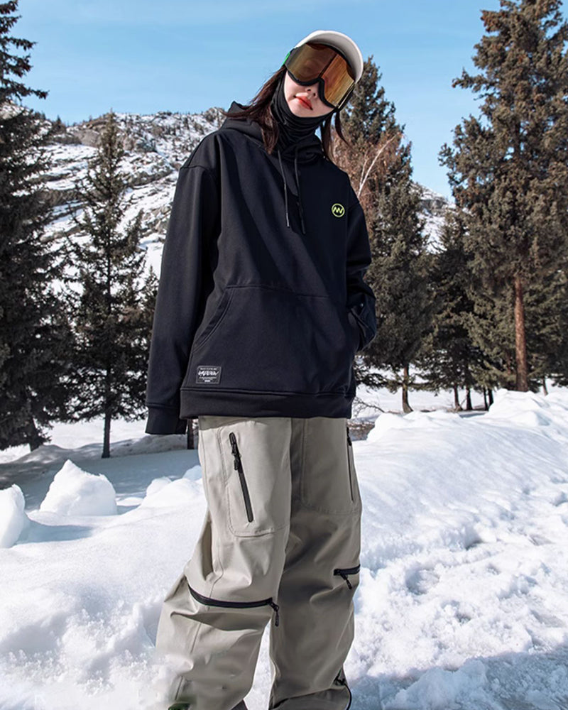 Ski Wear Snowboard Unisex Zip Baggy Snow Pants