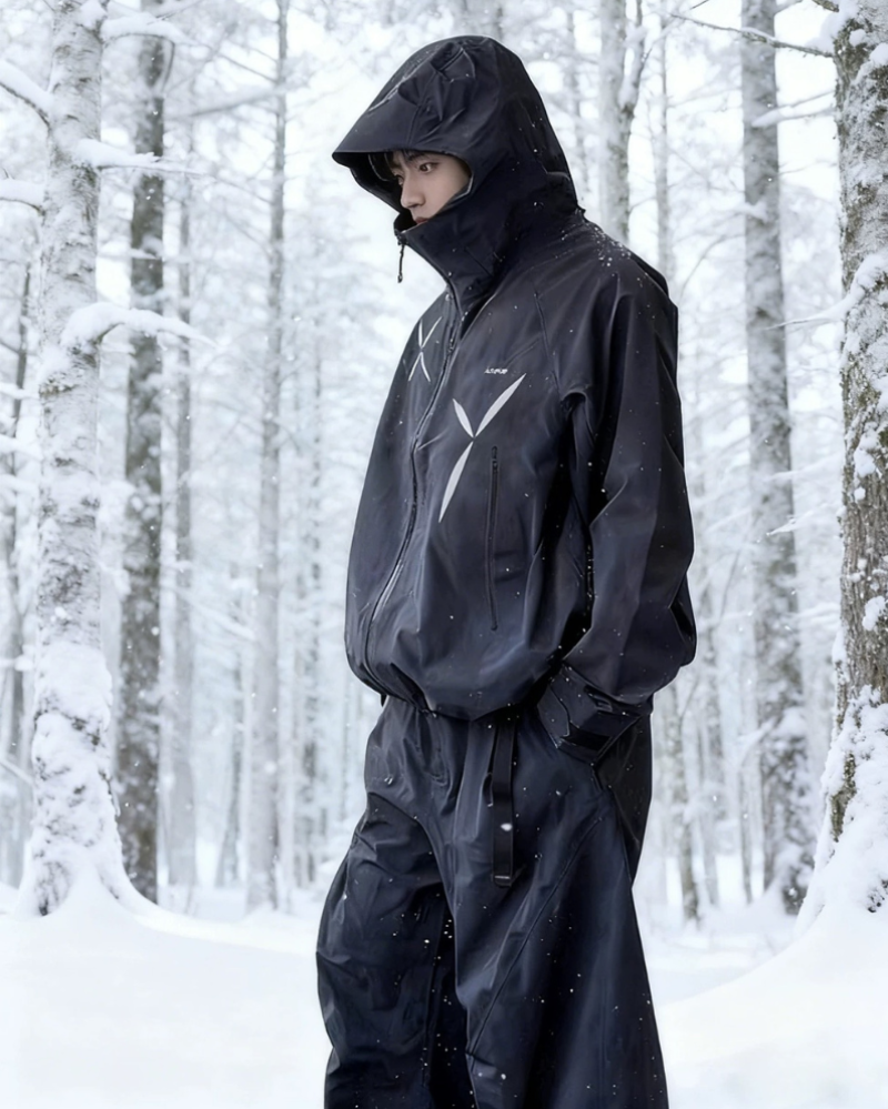 Ski Wear Starry Windproof Waterproof Ski Suit -Unisex