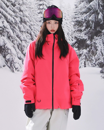 Ski Wear Breathable Waterproof 3L Snow Jacket - Women&