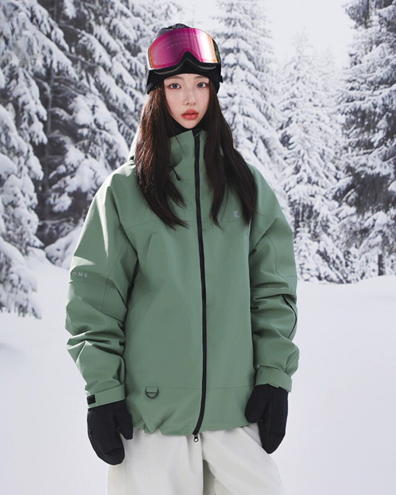 Ski Wear Breathable Waterproof 3L Snow Jacket - Women&