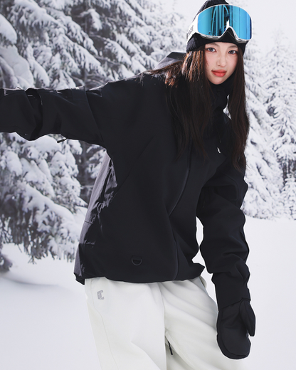 Ski Wear Breathable Waterproof 3L Snow Jacket - Women&