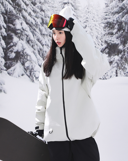 Ski Wear Breathable Waterproof 3L Snow Jacket - Women&