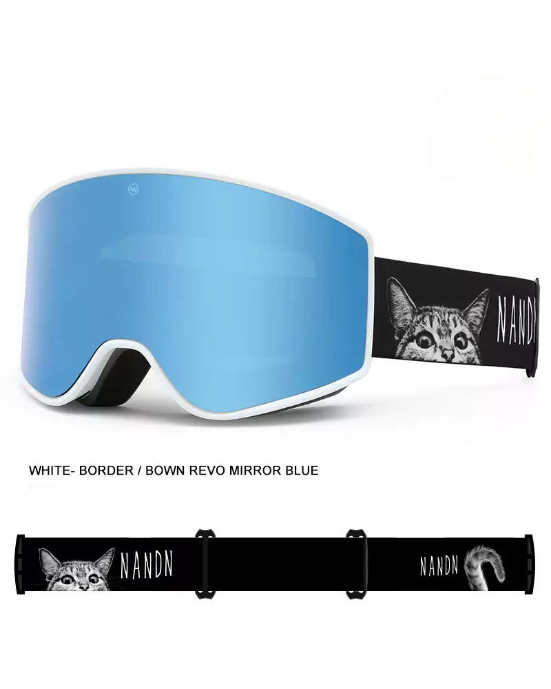 Ski Wear Double Layer Anti-fog Ski Goggles