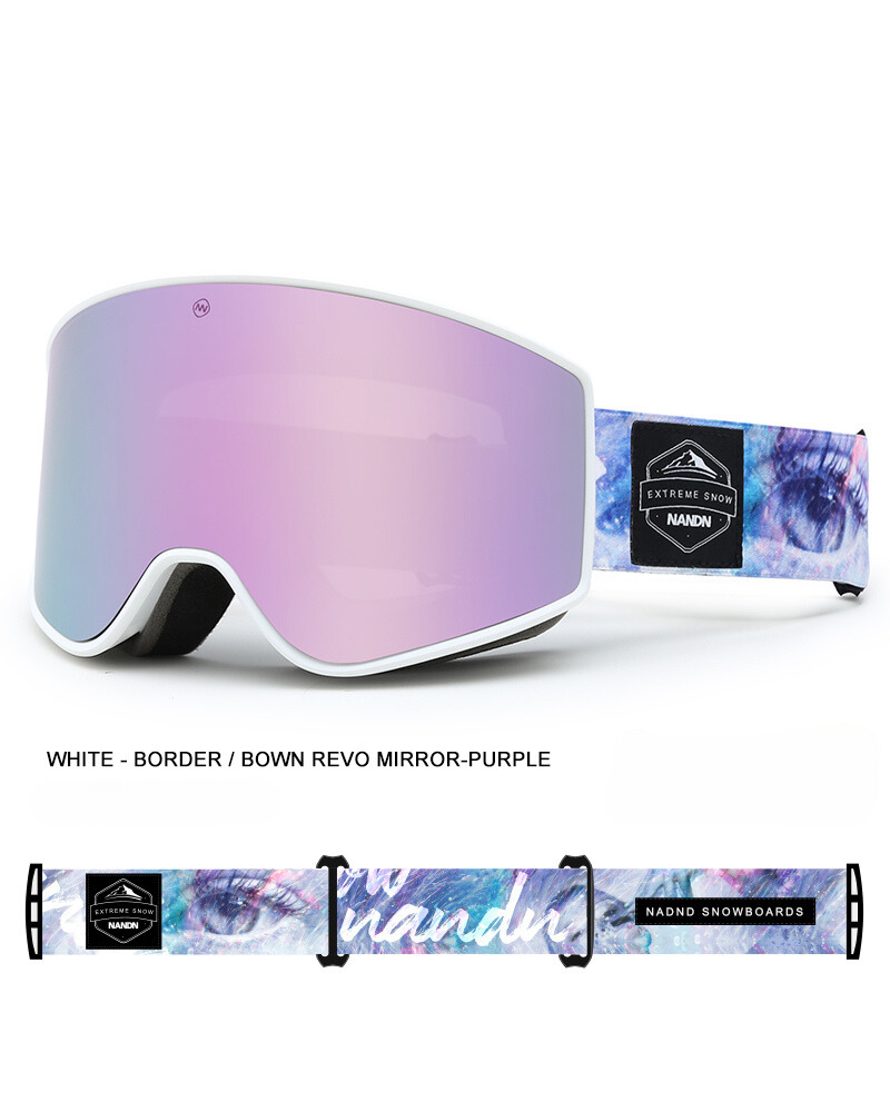 Ski Wear Double Layer Anti-fog Ski Goggles