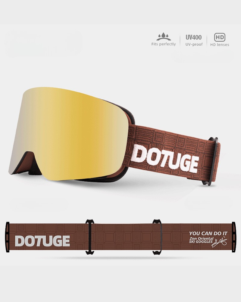 Ski Wear Double-Layer Ski &amp; Snowboard Goggles