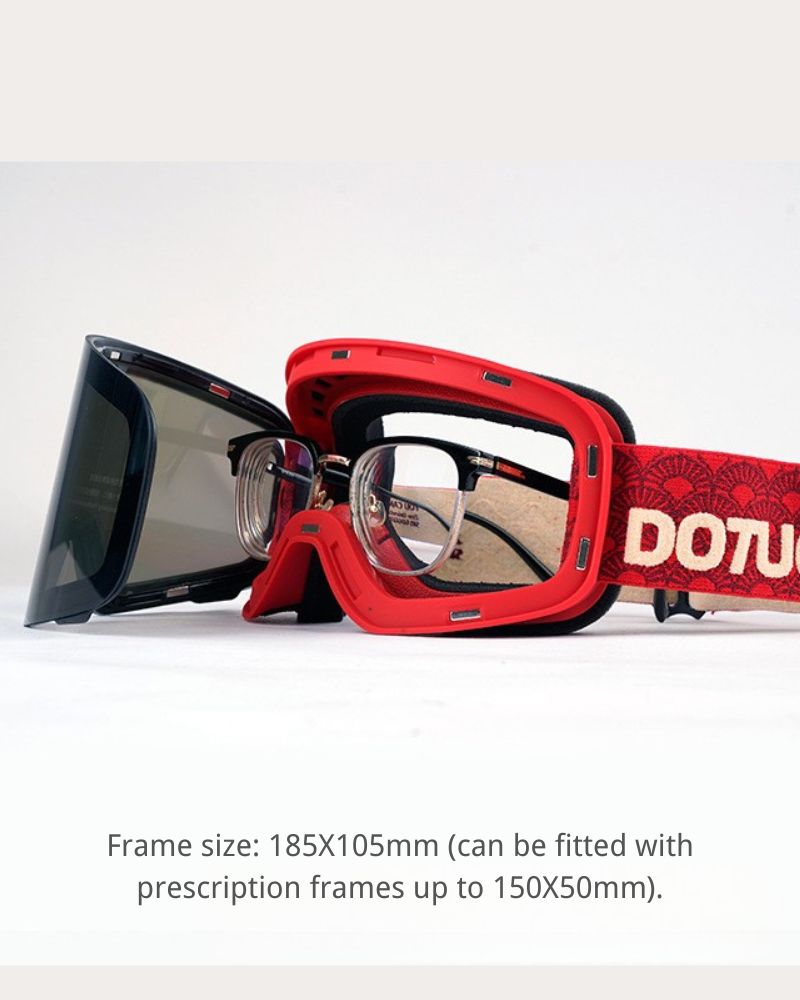 Ski Wear Double-Layer Ski &amp; Snowboard Goggles