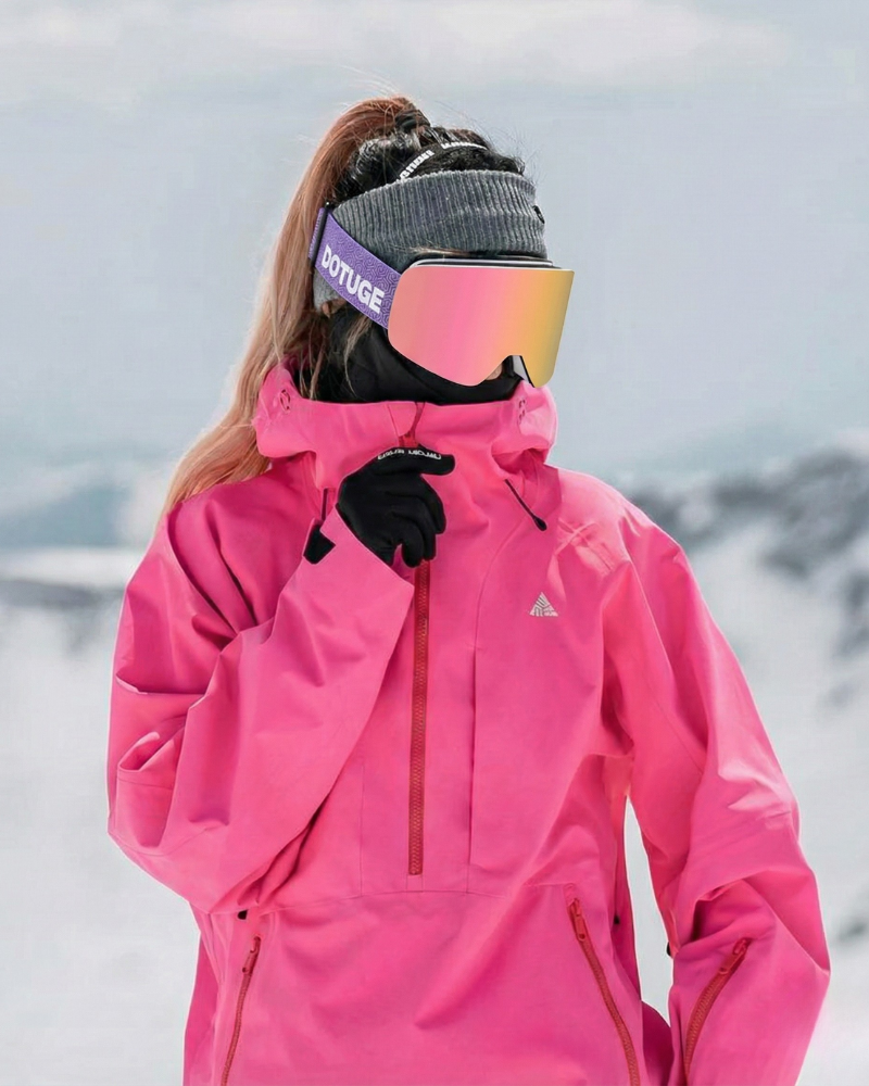 Ski Wear Double-Layer Ski &amp; Snowboard Goggles