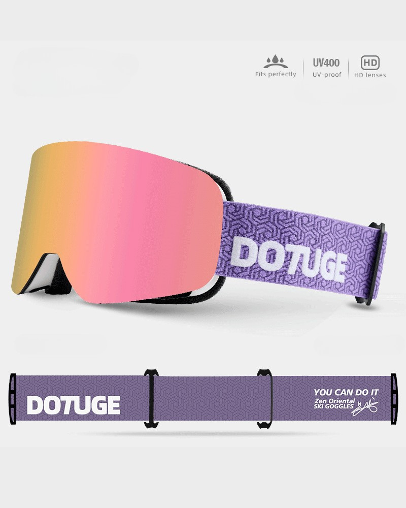 Ski Wear Double-Layer Ski &amp; Snowboard Goggles