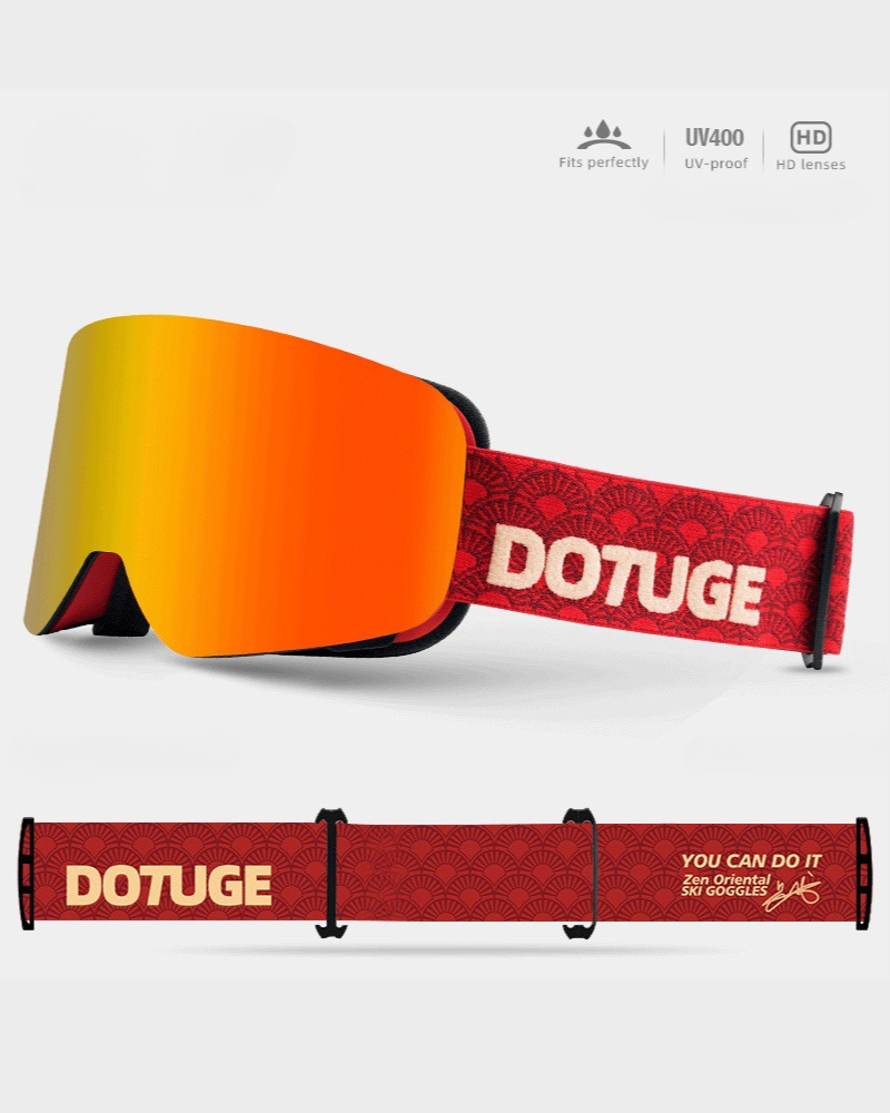 Ski Wear Double-Layer Ski &amp; Snowboard Goggles