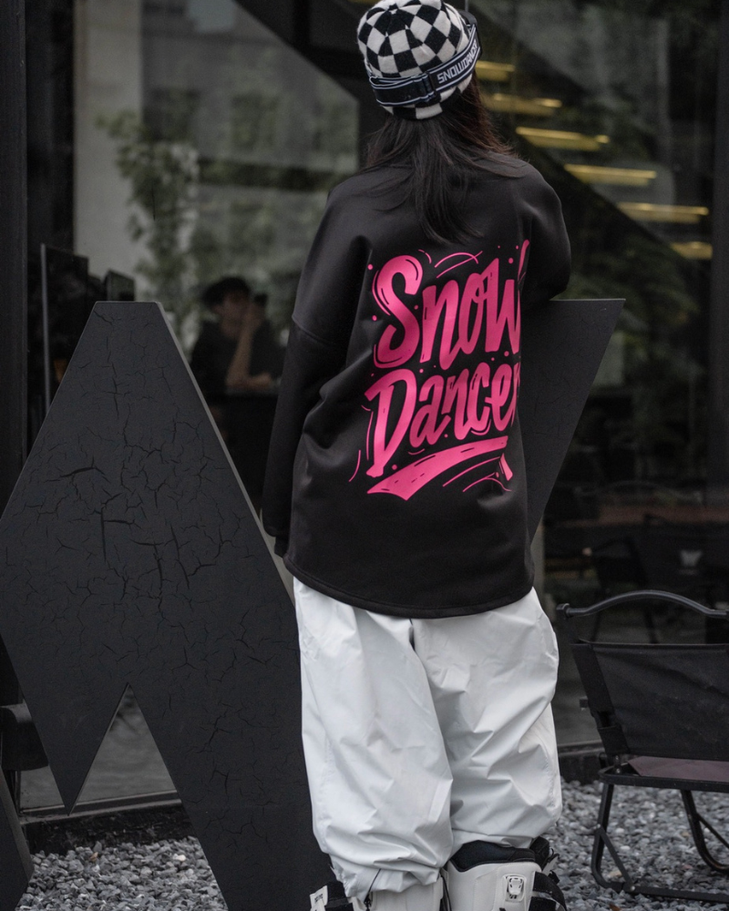 Ski Wear Fleece-Lined Waterproof Ski Sweatshirt -Unisex