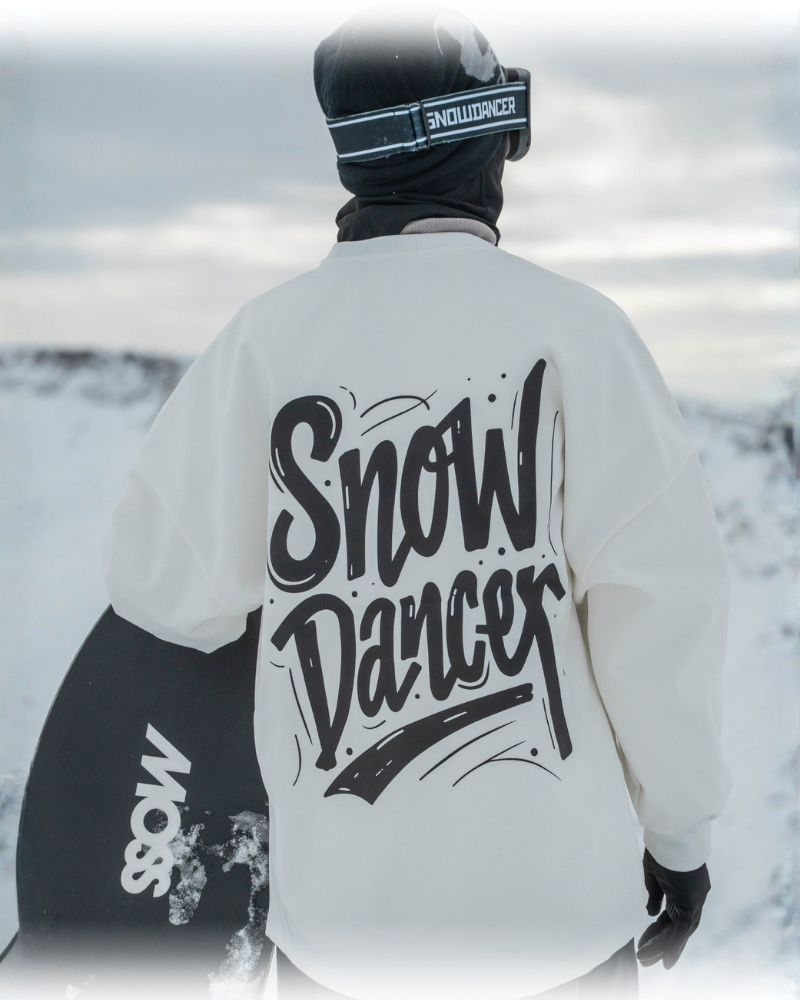 Ski Wear Fleece-Lined Waterproof Ski Sweatshirt -Unisex