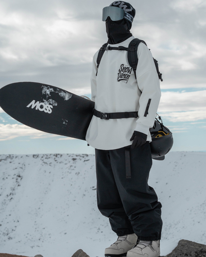 Ski Wear Fleece-Lined Waterproof Ski Sweatshirt -Unisex