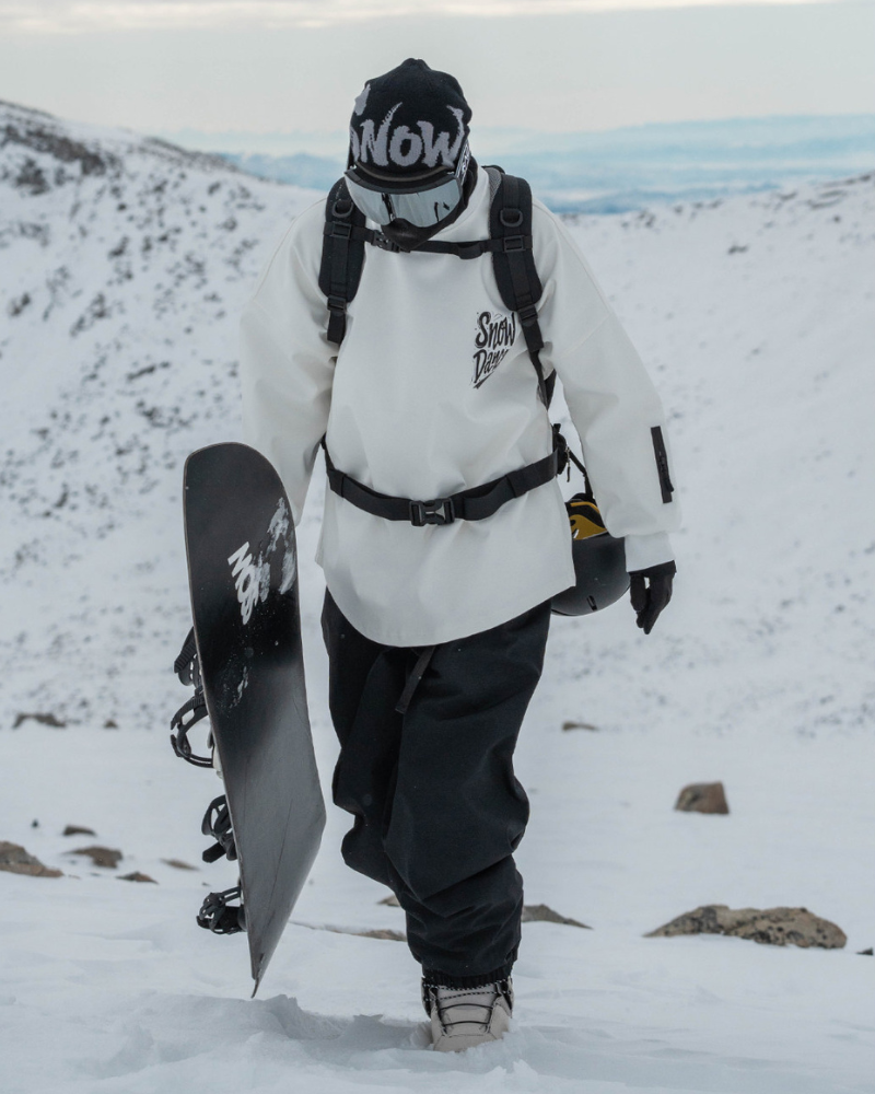 Ski Wear Fleece-Lined Waterproof Ski Sweatshirt -Unisex