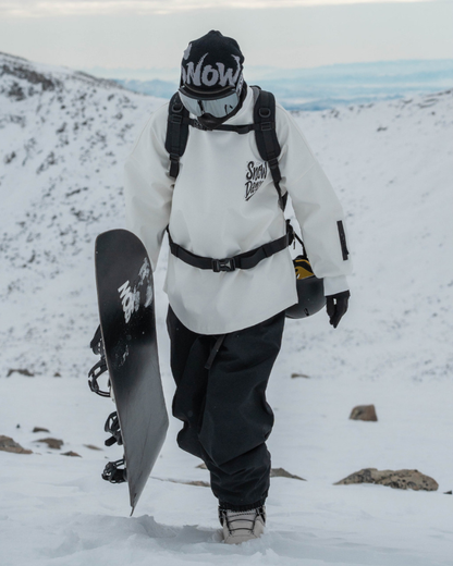 Ski Wear Fleece-Lined Waterproof Ski Sweatshirt -Unisex