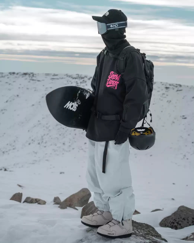 Ski Wear Fleece-Lined Waterproof Ski Sweatshirt -Unisex