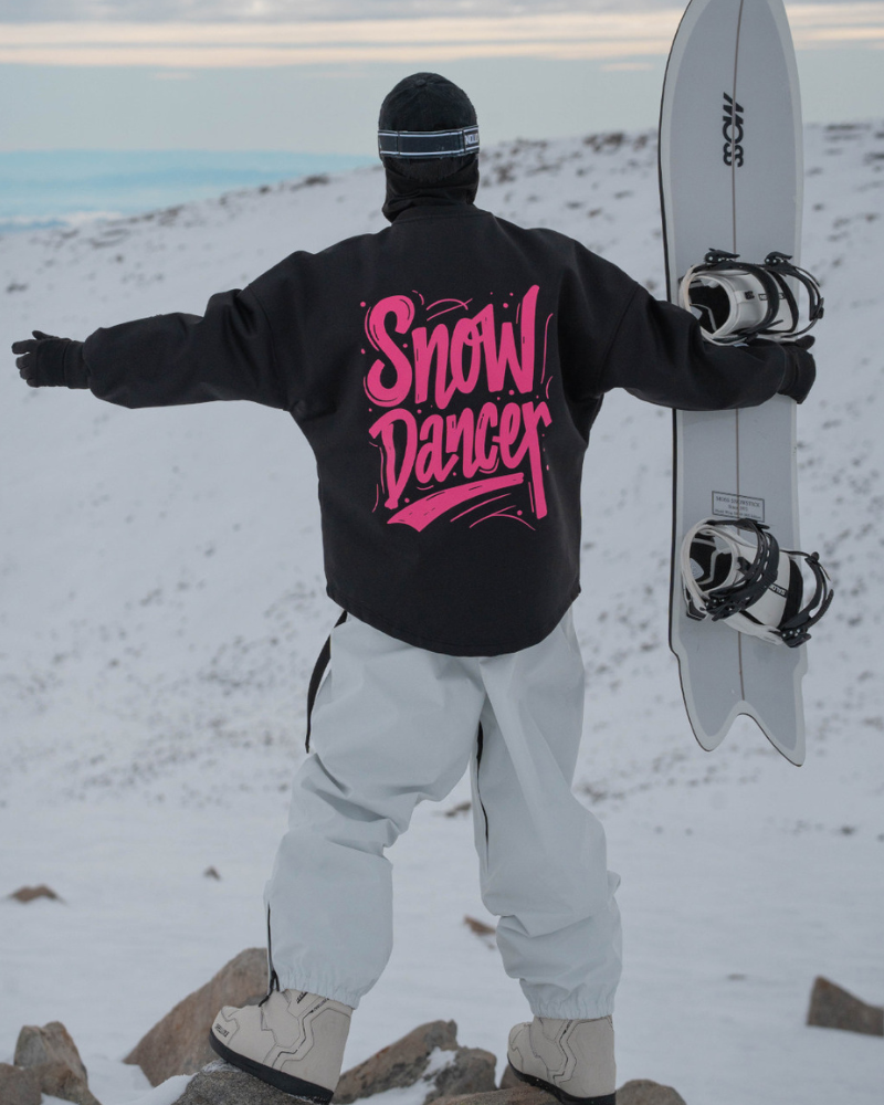 Ski Wear Fleece-Lined Waterproof Ski Sweatshirt -Unisex