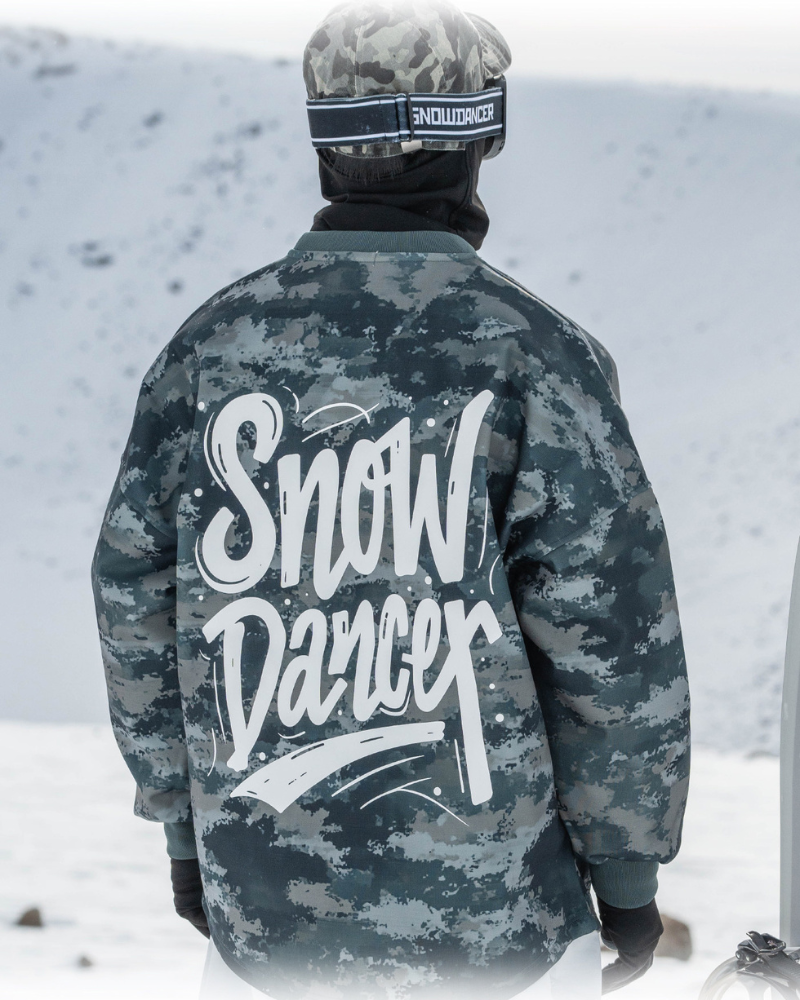 Ski Wear Fleece-Lined Waterproof Ski Sweatshirt -Unisex