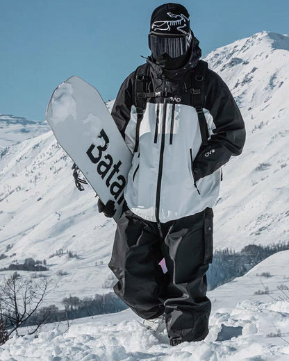 Ski Wear Fleece Lining 3L Waterproof Ski Jacket -Unisex