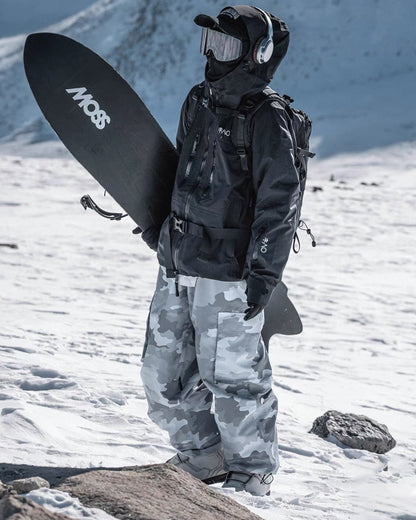 Ski Wear Fleece Lining 3L Waterproof Ski Jacket -Unisex