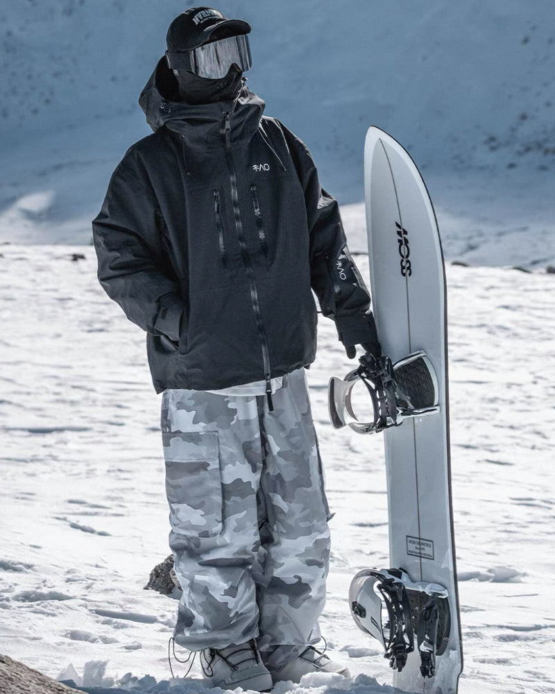 Ski Wear Fleece Lining 3L Waterproof Ski Jacket -Unisex