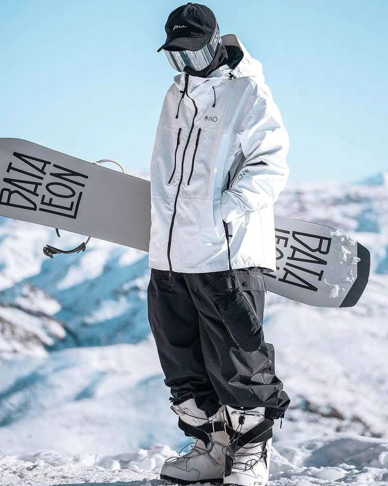Ski Wear Fleece Lining 3L Waterproof Ski Jacket -Unisex