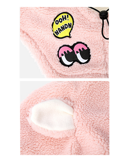 Ski Wear Fluffy &amp; Adorable Unisex Face Mask