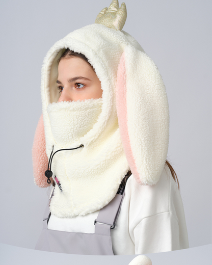 Ski Wear Fluffy &amp; Adorable Unisex Face Mask
