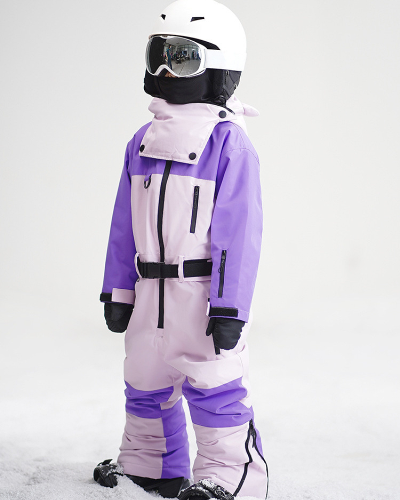 Ski Wear Frog Head Outdoor Kids One-Piece Ski Suit