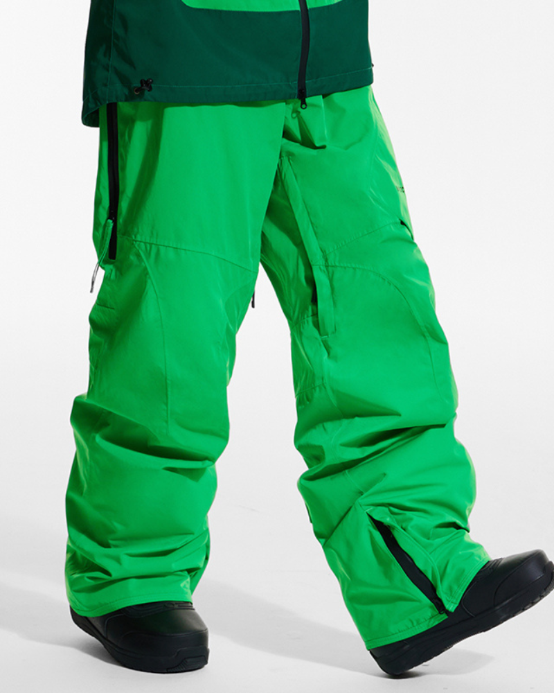 Ski Wear Waterproof Insulated Baggy Snow Pants