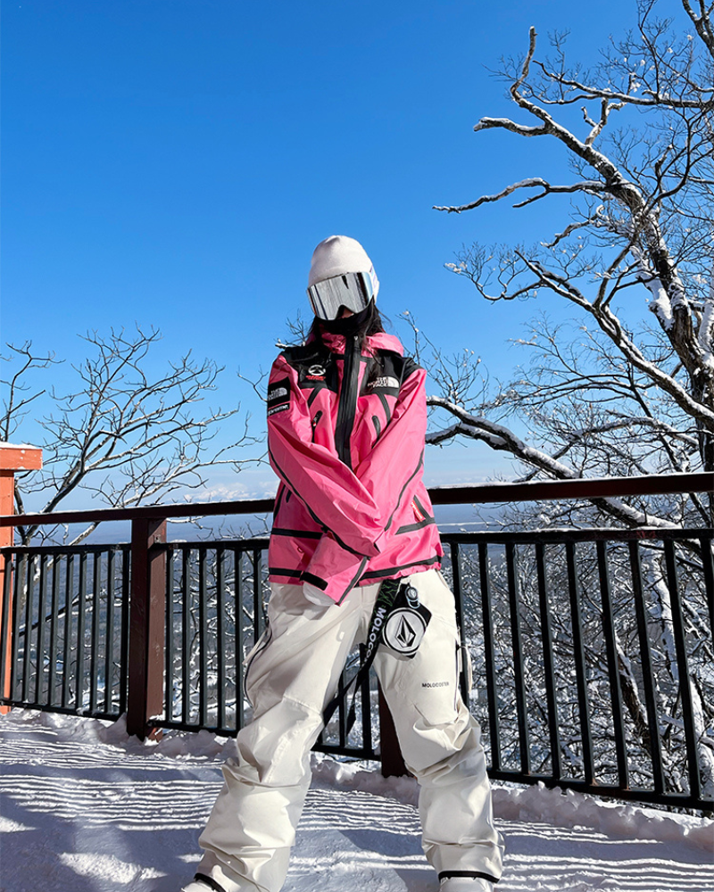 Ski Wear Waterproof Insulated Baggy Snow Pants