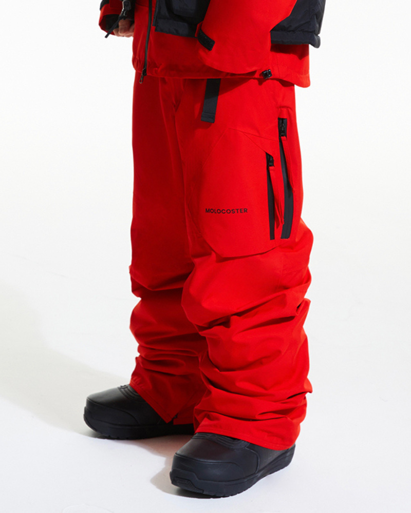 Ski Wear Waterproof Insulated Baggy Snow Pants