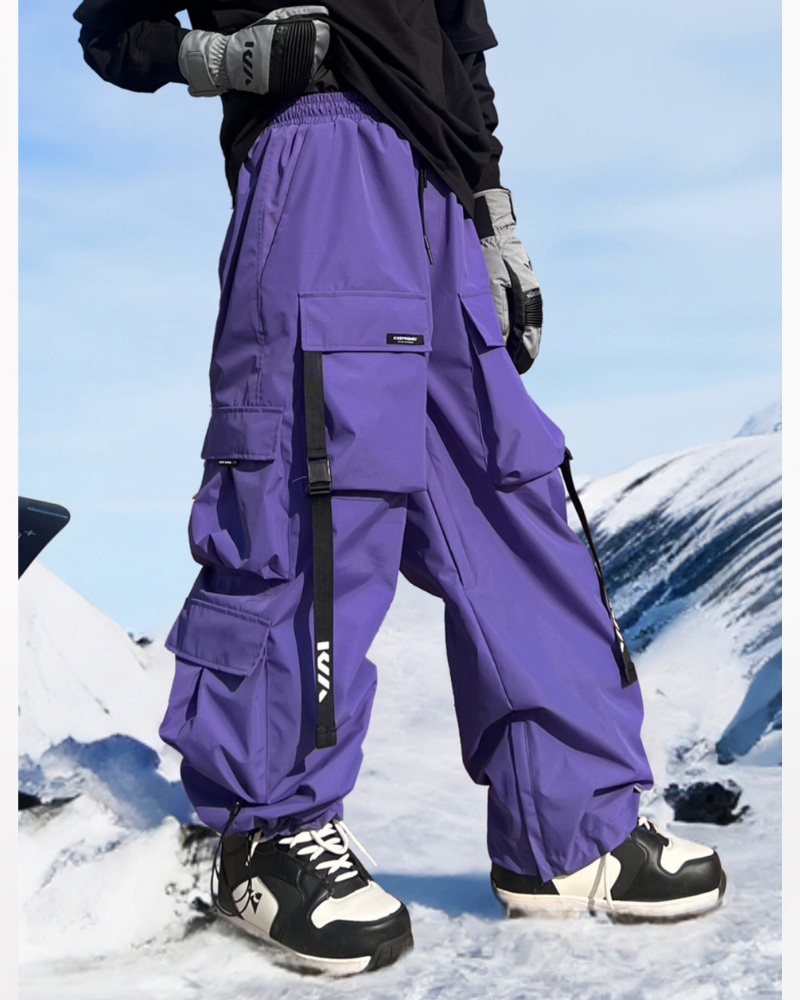 Ski Wear Snow Gear Cargo Snow Pants - Unisex