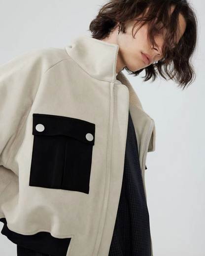 Ski Wear Short Pilot Jacket&amp;Bibs Snow Suit - Unisex (Sold Separately)