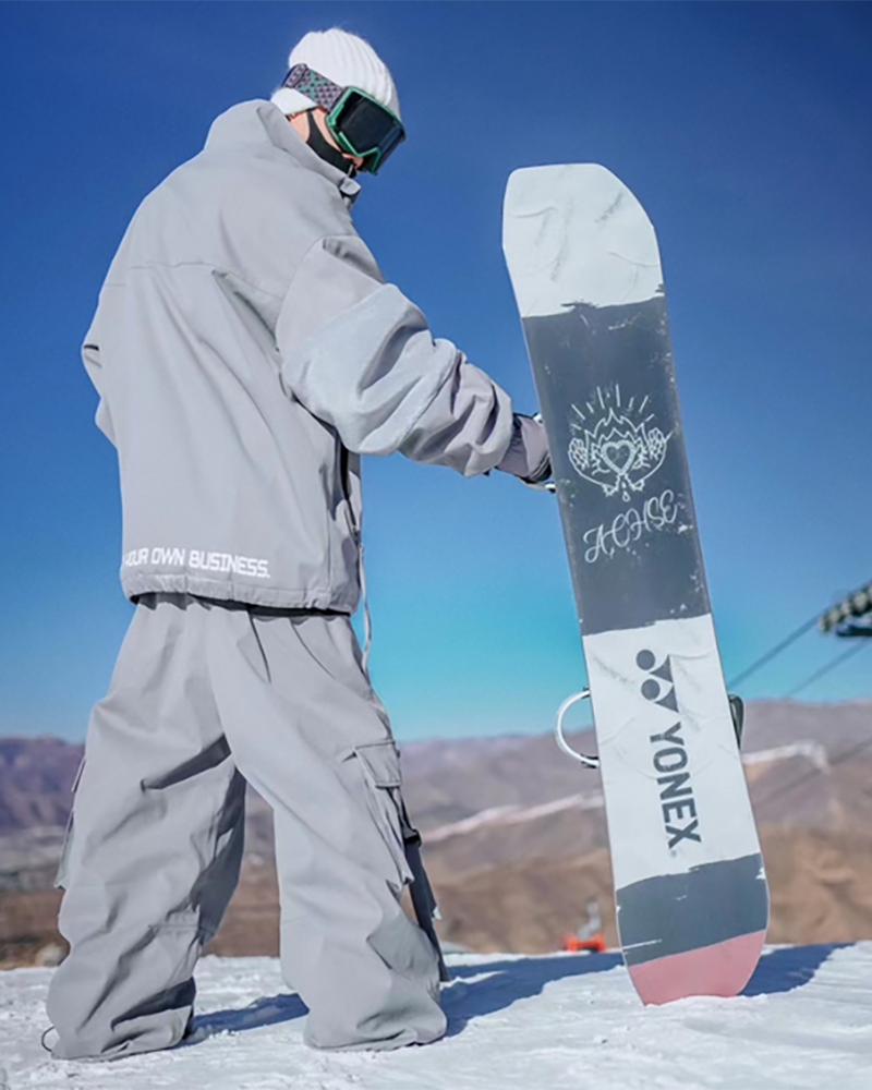 Ski Wear Snow Outfits Hip-Hop Snow Suit -Unisex