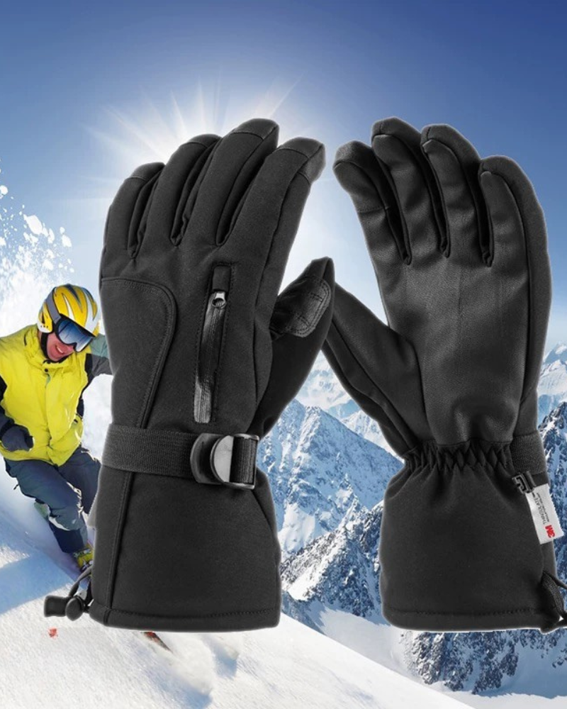 Ski Wear Insulated Thick Outdoor Ski Gloves