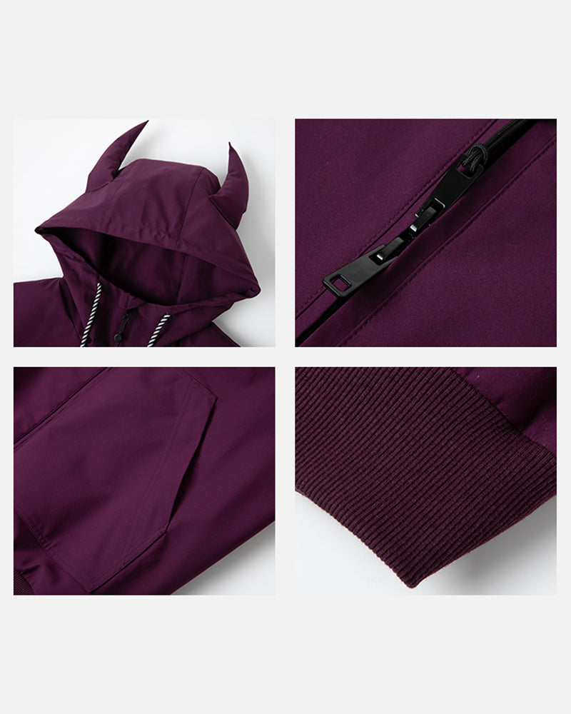 Ski Wear Little Devil Snowboard Ski Jacket - Men&