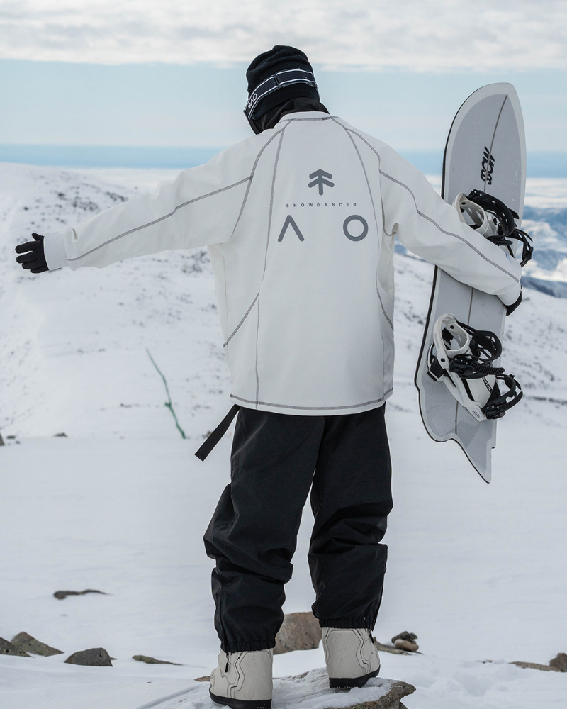 Ski Wear Loose-Fit Fleece-Lined Indoor Ski Sweatshirt -Unisex