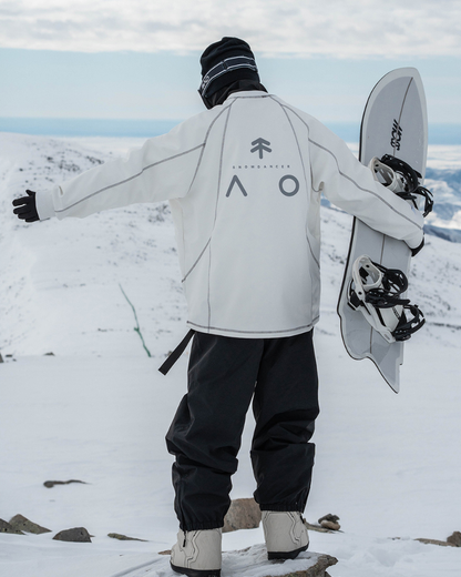 Ski Wear Loose-Fit Fleece-Lined Indoor Ski Sweatshirt -Unisex