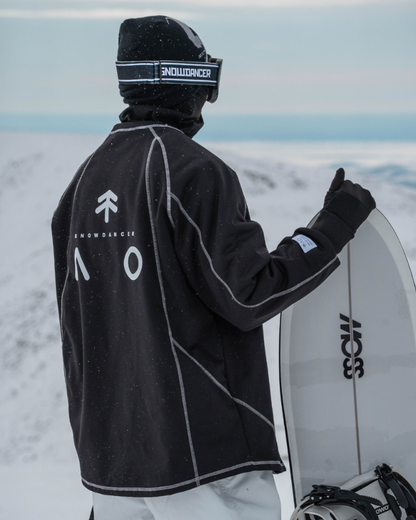 Ski Wear Loose-Fit Fleece-Lined Indoor Ski Sweatshirt -Unisex