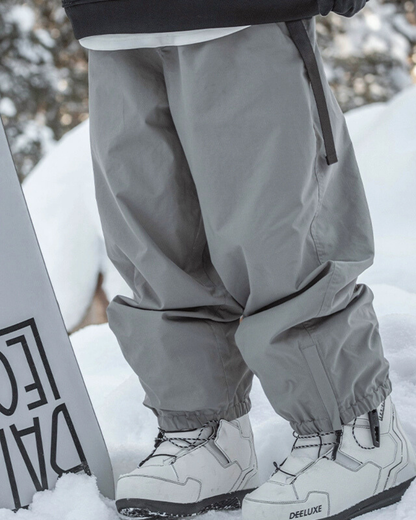 Ski Wear Loose Fit Fleece-Lined Snowboard Pants -Unisex