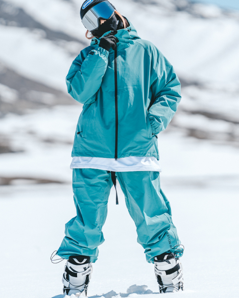 Ski Wear Snowboard Outfit Waterproof Unisex Snow Suit